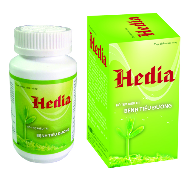 Hedia - hỗ trơ điều trị tiểu đường